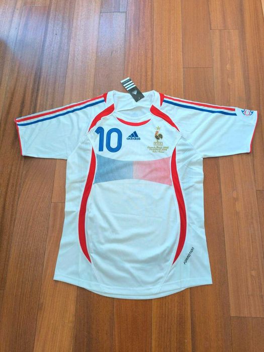 Camisola de futebol Zidane França Mundial 2006