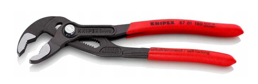KNIPEX COBRA 180mm szczypce nastawne do rur żabka klucz