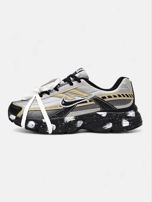 Nike Initiator Custom White Black Beige кросівки