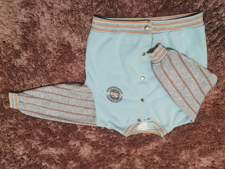 Bluza na zatrzaski bomberka 86