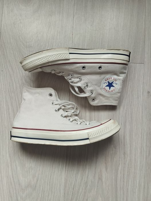 Білі високі кеди Converse Chuck 70