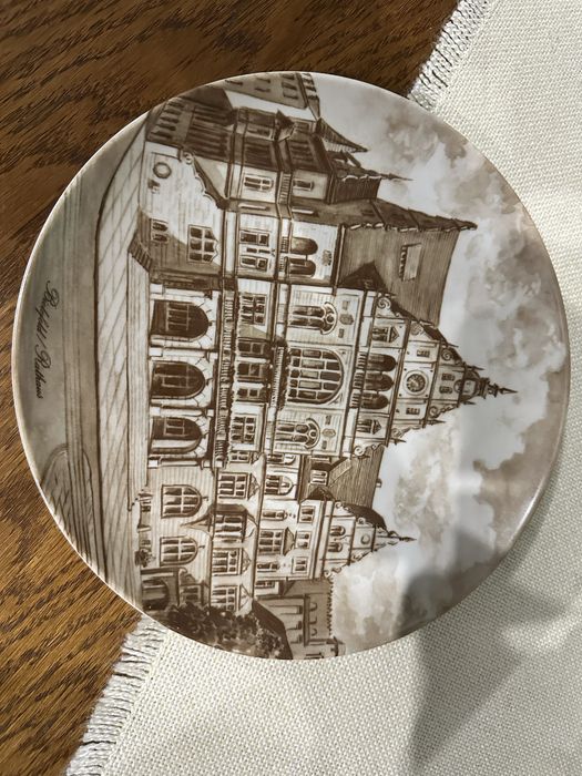 Stary talerz porcelana ozdobny kolekcje Kaiser Niemcy