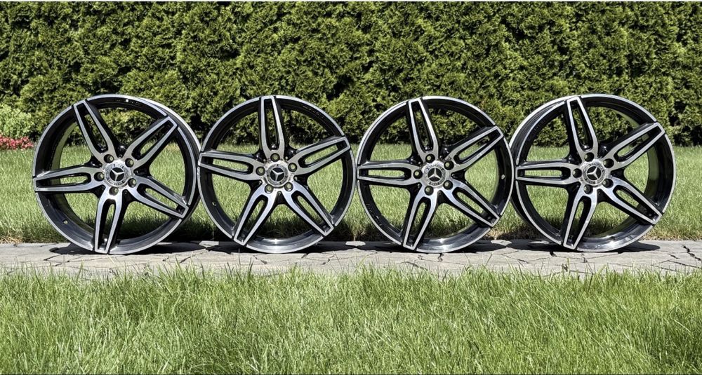Felgi Mercedes 19 AMG W213 S213 8JET43 9J ET49 5x112 19 pakiet night RONAL