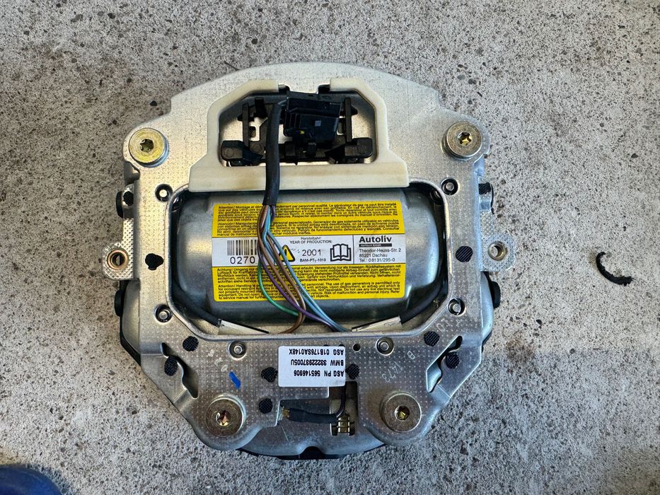 Airbag Poduszka powietrzna BMW Z3 e36 lift 2x nabój