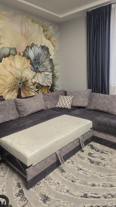 Диван кутовий з тканини