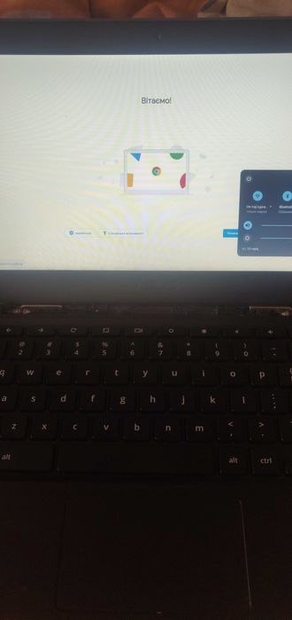 Acer Сhromebook ноутбук новый/12"HD/Intel 2.5GHz DDR4/4GB SSD 16gb