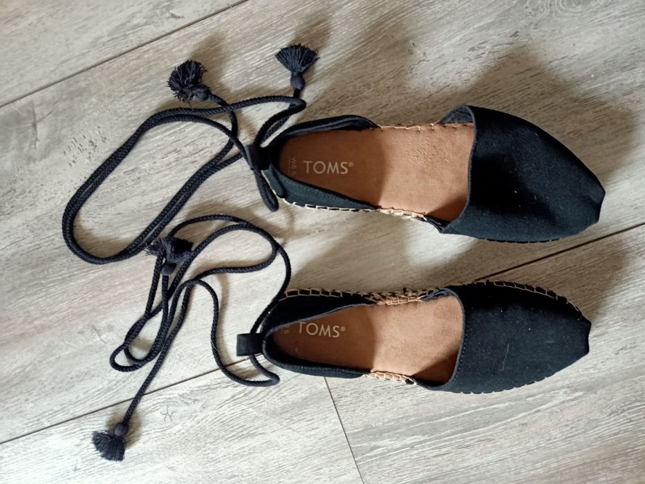 Toms espadryle wiązane damskie