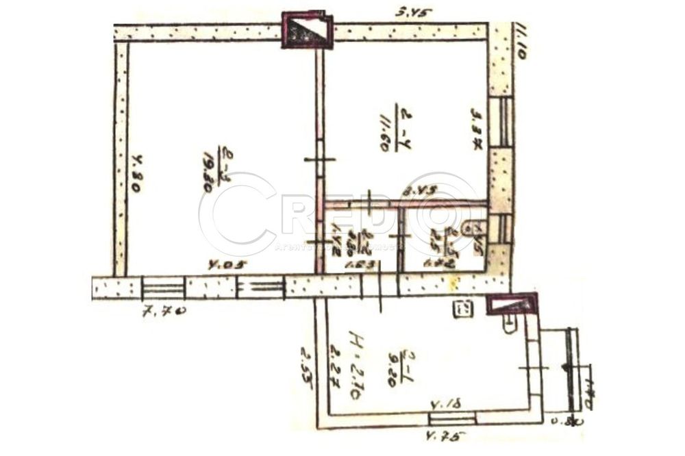 Продаж окремої частини будинку район пл. Артема, вул. Упіта