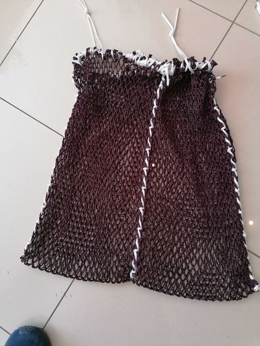 Sacos ou burnel de rede pesca submarina ou mariscadores.