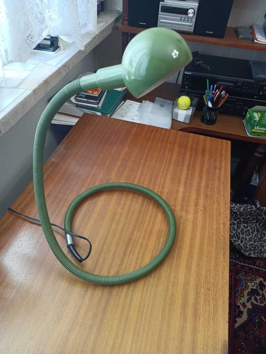 Lampa Valenti Luce zielona lata 70