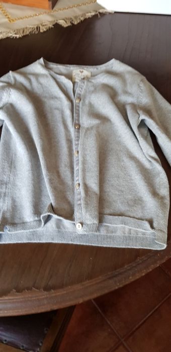 vestido tifosi, casaco zara e casaco girandola 7/8 anos