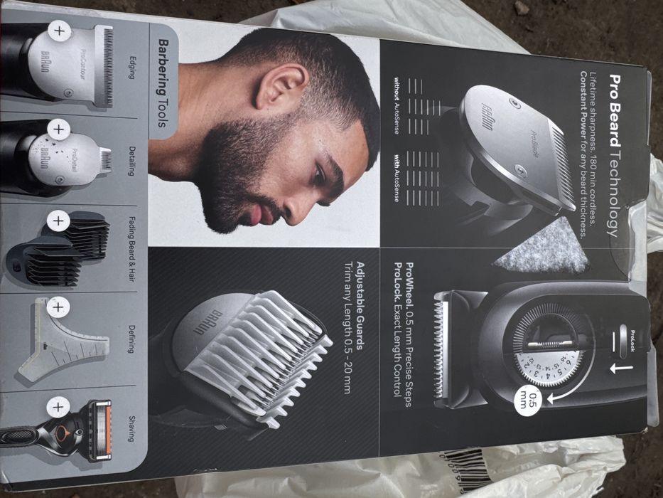 Braun Series 9 preta