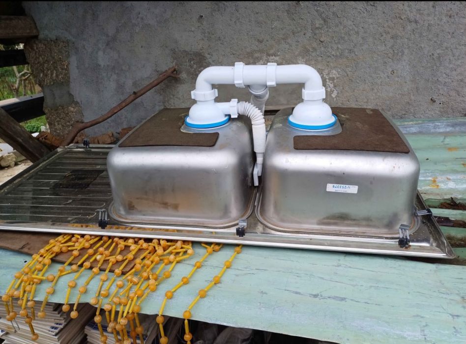 Banca de Cozinha Inox.