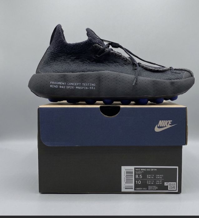 Nike mind 002,001,nike fragment Flyknit