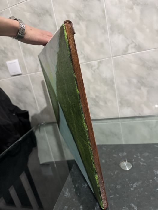 Tela pintada à mão