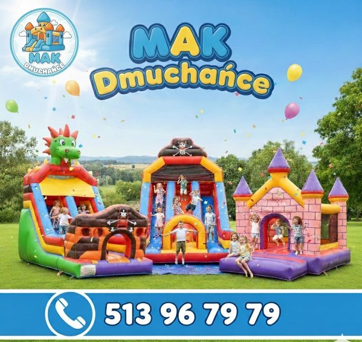 Dmuchaniec zjeżdżalnia dmuchana