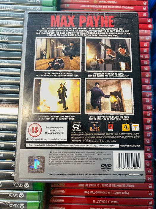 Max Payne [PS2] Platinum