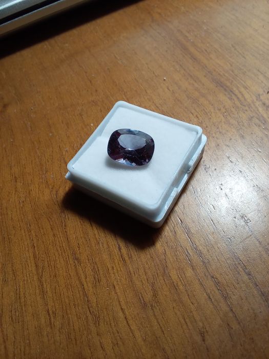 Anel em Prata com Alexandrita Natural – 5,90 ct  Oportunidade Única