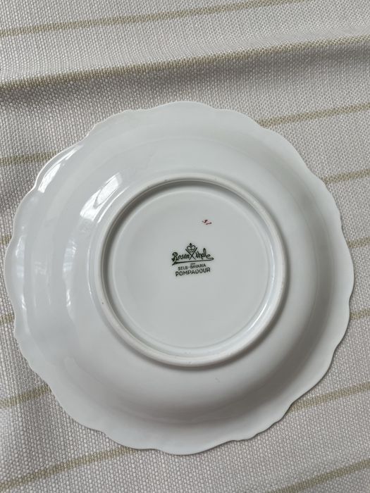 Антикварні тарілки Rosenthal Pompadour Зельб Баварія Німеччина 1920-30-ті