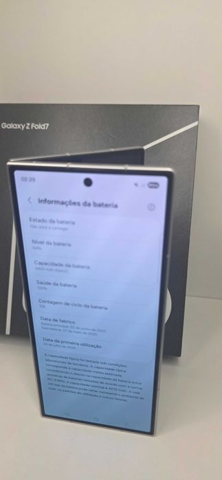Samsung Z Fold 512GB Titanium Silver – Como Novo | Garantia | Financiamento até 36 X