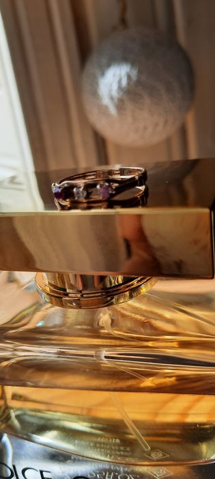 Piękny pierścionek złoty pr.585