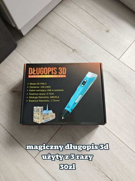 Dlugopis 3 d. Polecam