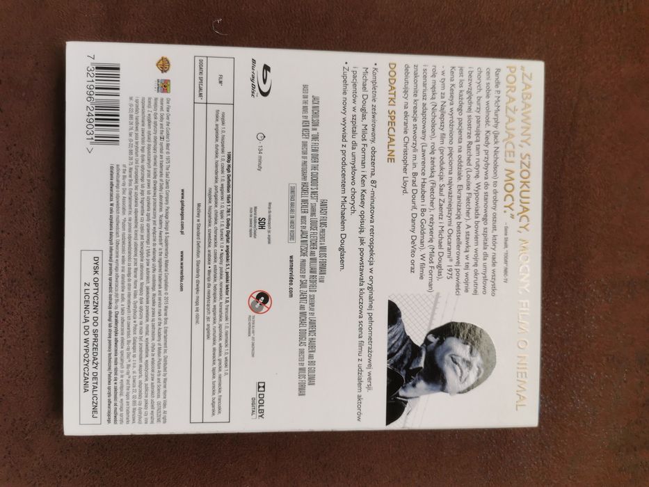 Lot nad kukułczym gniazdem Blu-Ray