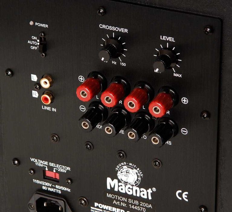 Mocny subwoofer Magnat sub subufer do kino domowe
