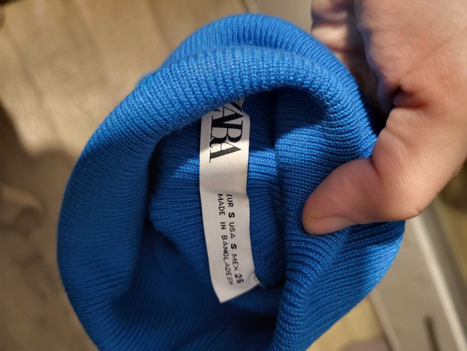 Гольф Zara василькового кольору