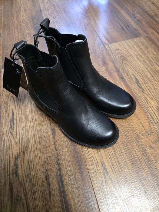 Skórzane buty Cholewiński r.38