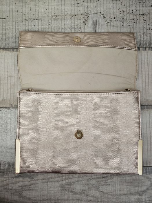Kopertowa metaliczna torebka Rose Gold