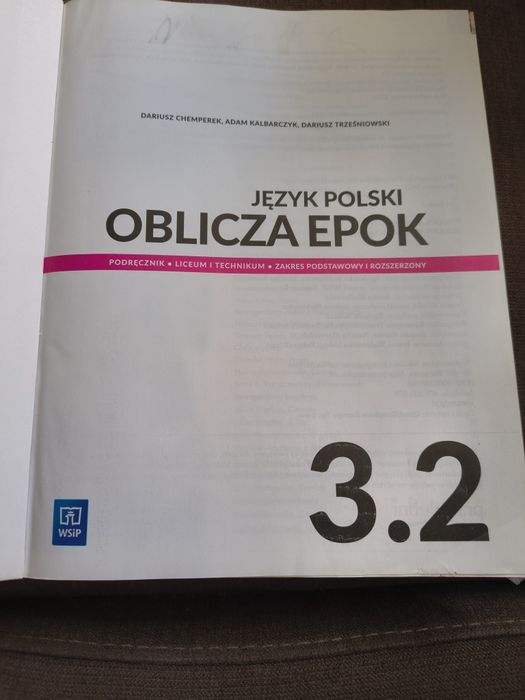 Język polski Oblicza epok 3.2. Odbiór osobisty