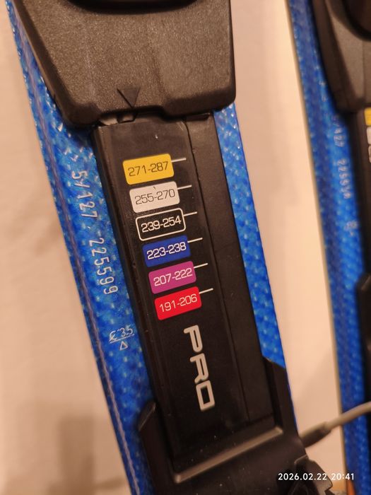 Narty Head XRC 500 127 cm + wiązania Head PRO – stan dobry