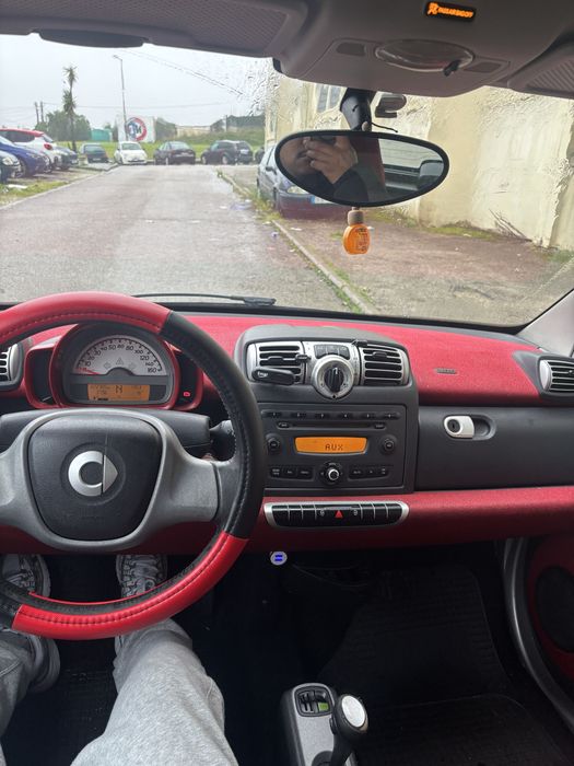 Smart fortwo coupe cinzento 2008
