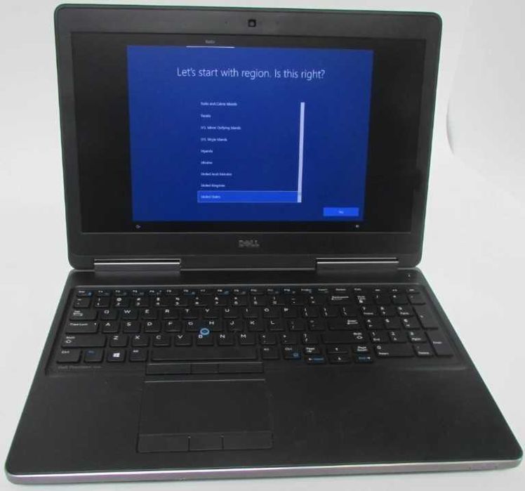 Dell Precision 7510 игровой IPS/Xeon E3-1505M/16Gb/SSD256Gb/Nvidia