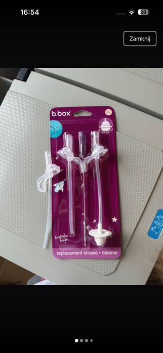 rurki b box do butelek