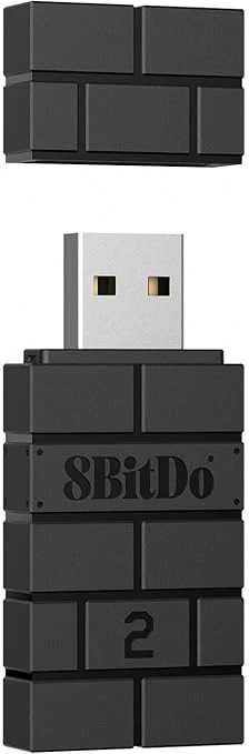 8BitDo USB Wireless Adapter 2. Retro Gamepad Dongle.