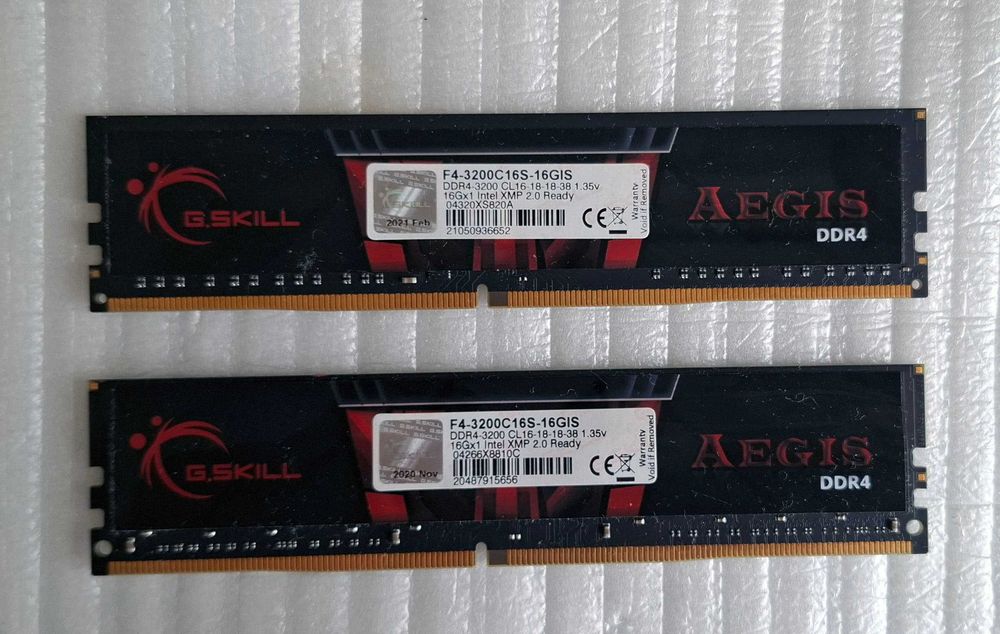 Pamięci Ram G.SKILL DDR4 32GB (2x16GB) 3200MHz