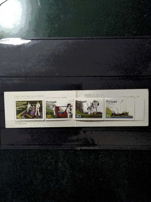 1984 Caderneta Transportes Típicos da Madeira [1° Grupo ] MNH v**