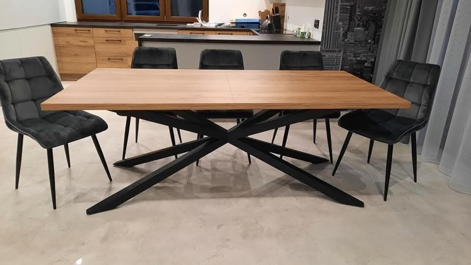 Stół LOFT pająk 180/90