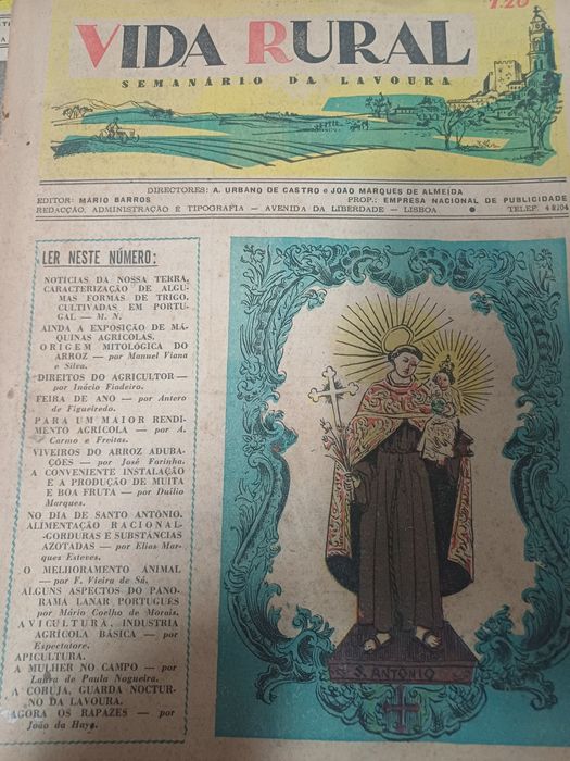 Jornais Vida Rural (anos 50)