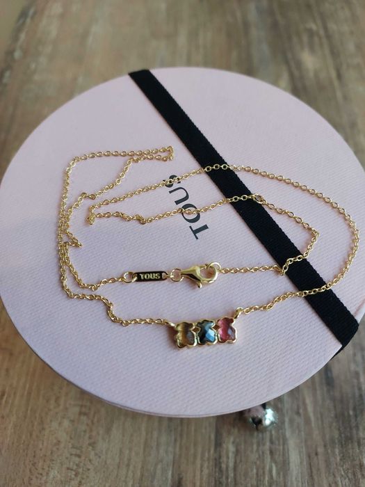 nowy naszyjnik 3 misie