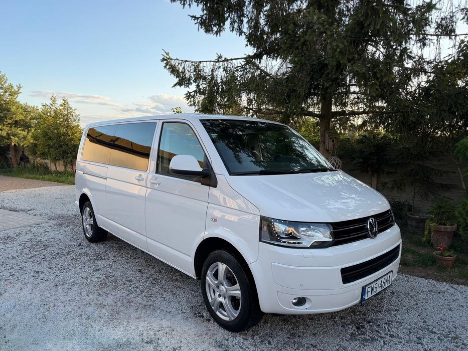 caravelle long lift  4x4  bogata wersja 2x drzwi bixenon kamera klimatr 3stref grzane fotele