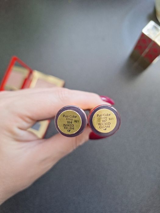 Estee Lauder paleta cieni, pomadki, błyszczyki