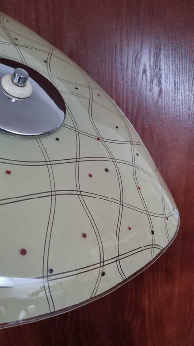 Lampa parasolka Zukov Mid Century Design lata 60 Czechosłowacja PRL