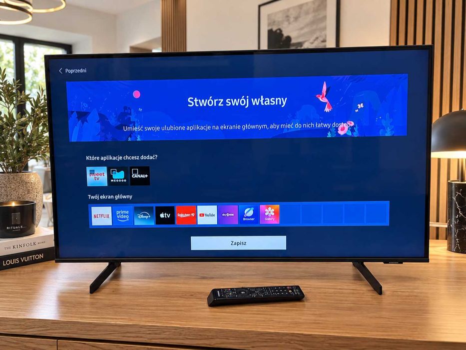 Telewizor TV Samsung 43 4K UHD Smart TV – GU43AU8079 – WiFi HDR Tizen