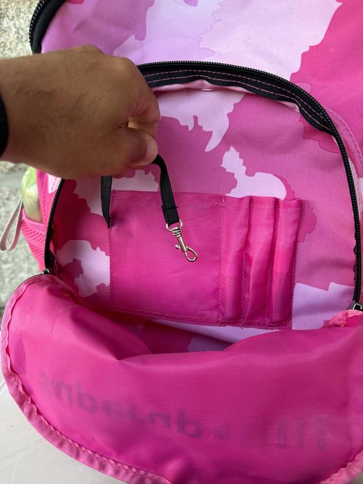 Mochila escolar Super Up Girls menina + estojo porta lápis triplo