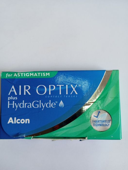 Лінза Air optix PR +2.50 CYL -0.75 AXIS 070