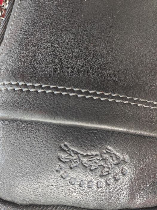 Bolsa FRANCIEL Paris de Ombro Slim Pele Preta