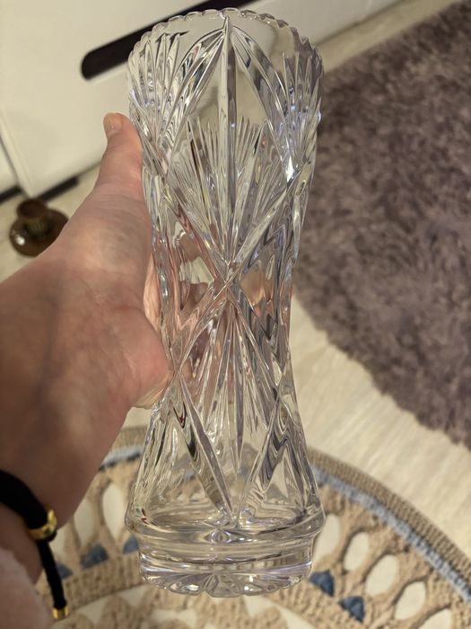 Кришталева ваза срср.